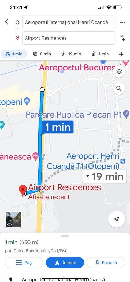 Welcome To Bucharest Airport Residences & Therme-Self Check-In Otopeni Dış mekan fotoğraf